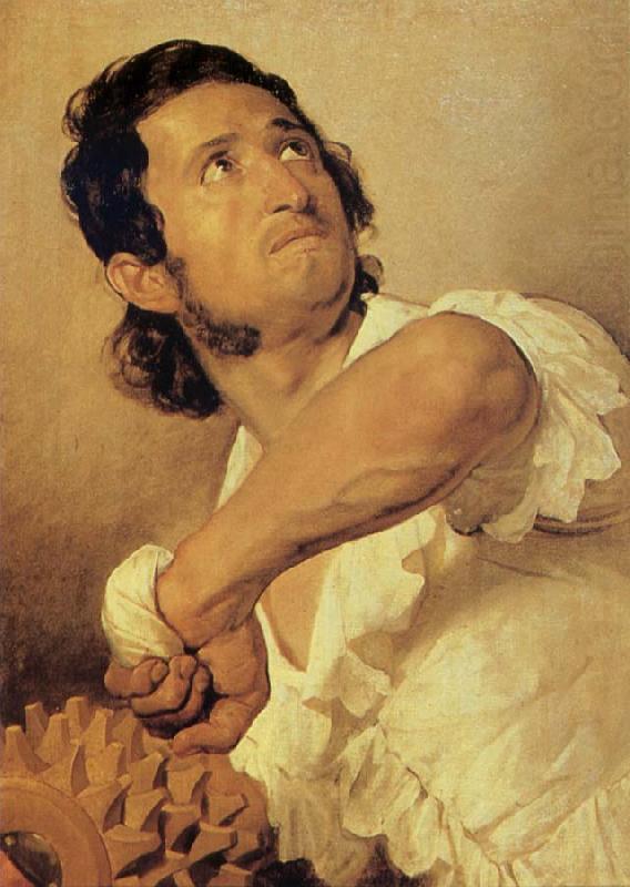 Portrait of Domenico Marini, Karl Briullov